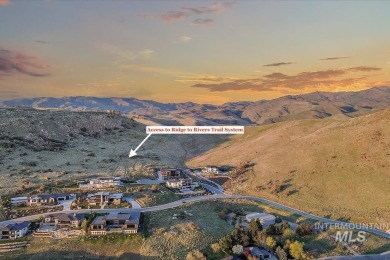 STUNNING VIEWS! Build your dream home and enjoy this sunset on Warm Springs Golf Club in Idaho - for sale on GolfHomes.com, golf home, golf lot