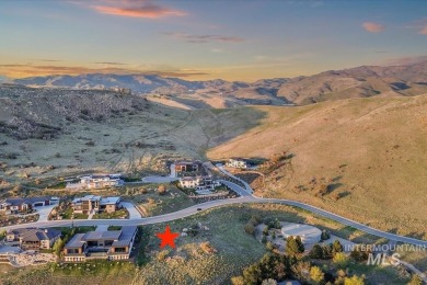 STUNNING VIEWS! Build your dream home and enjoy this sunset on Warm Springs Golf Club in Idaho - for sale on GolfHomes.com, golf home, golf lot
