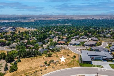 STUNNING VIEWS! Build your dream home and enjoy this sunset on Warm Springs Golf Club in Idaho - for sale on GolfHomes.com, golf home, golf lot