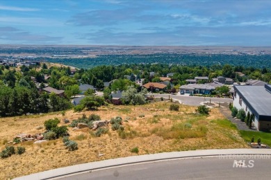 STUNNING VIEWS! Build your dream home and enjoy this sunset on Warm Springs Golf Club in Idaho - for sale on GolfHomes.com, golf home, golf lot