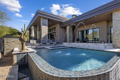 Stunning newly built home situated on Troon North Golf course in on The Estancia Club in Arizona - for sale on GolfHomes.com, golf home, golf lot