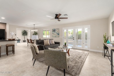 COMPLETELY RE-IMAGINED from top to bottom this STUNNING REMODEL on Cottonwood Country Club in Arizona - for sale on GolfHomes.com, golf home, golf lot