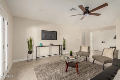 COMPLETELY RE-IMAGINED from top to bottom this STUNNING REMODEL on Cottonwood Country Club in Arizona - for sale on GolfHomes.com, golf home, golf lot