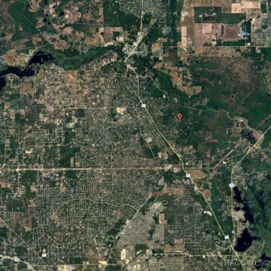 Prime opportunity to own a spacious 0.77-acre corner lot in the on Citrus Springs Country Club in Florida - for sale on GolfHomes.com, golf home, golf lot