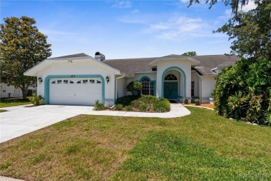 Welcome to this spacious pool home, situated in the Seven Hills on Oak Hills Country Club in Florida - for sale on GolfHomes.com, golf home, golf lot