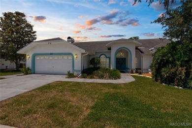 Welcome to this spacious pool home, situated in the Seven Hills on Oak Hills Country Club in Florida - for sale on GolfHomes.com, golf home, golf lot
