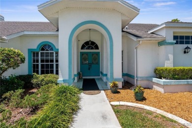Welcome to this spacious pool home, situated in the Seven Hills on Oak Hills Country Club in Florida - for sale on GolfHomes.com, golf home, golf lot