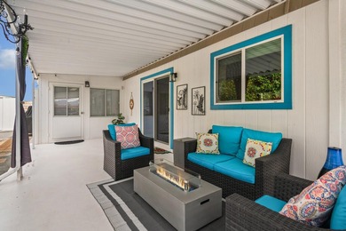Welcome to this beautifully reimagined manufactured home on Palm Desert Greens Country Club in California - for sale on GolfHomes.com, golf home, golf lot