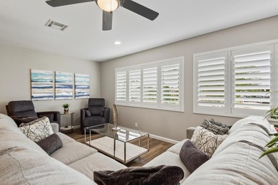 Welcome to this beautifully reimagined manufactured home on Palm Desert Greens Country Club in California - for sale on GolfHomes.com, golf home, golf lot