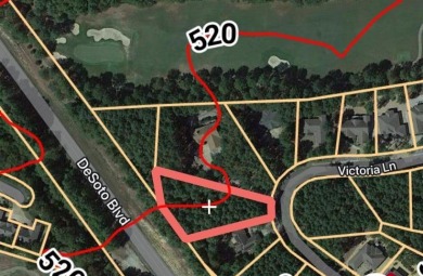 East side lot near Isabella Golf Course.  Hot Springs Village is on Isabella Golf Course  in Arkansas - for sale on GolfHomes.com, golf home, golf lot