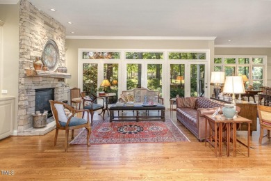Welcome to this extraordinary residence located in the highly on Governors Club in North Carolina - for sale on GolfHomes.com, golf home, golf lot