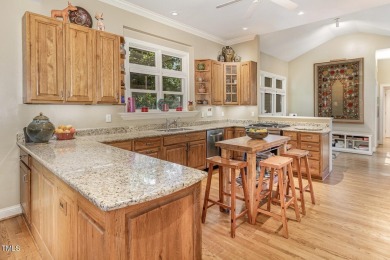 Welcome to this extraordinary residence located in the highly on Governors Club in North Carolina - for sale on GolfHomes.com, golf home, golf lot