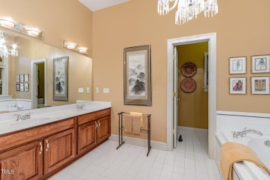 Welcome to this extraordinary residence located in the highly on Governors Club in North Carolina - for sale on GolfHomes.com, golf home, golf lot