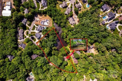Discover this 2.124-acre gem in sought-after Sharon Hills on Quail Hollow Club in North Carolina - for sale on GolfHomes.com, golf home, golf lot