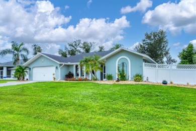 This beautifully maintained 3-bedroom, 2-bathroom pool home on Rotonda Golf and Country Club The Palms Course in Florida - for sale on GolfHomes.com, golf home, golf lot