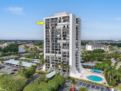 Nestled high above the lush Palm Beach treetops, The Aerie at on The President Country Club in Florida - for sale on GolfHomes.com, golf home, golf lot