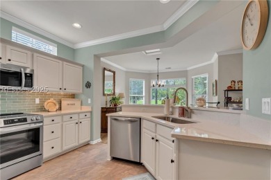 Recently renovated Hamilton Jefferson model with beautiful golf on Okatie Creek Golf Club in South Carolina - for sale on GolfHomes.com, golf home, golf lot