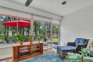 Recently renovated Hamilton Jefferson model with beautiful golf on Okatie Creek Golf Club in South Carolina - for sale on GolfHomes.com, golf home, golf lot