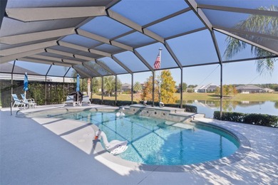 EXPANDED GARDENIA DESIGNER HOME with GOLF CAR GARAGE, LAKEFRONT on Pennbrooke Fairways in Florida - for sale on GolfHomes.com, golf home, golf lot