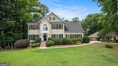 Welcome to your dream home, located on a serene golf course in a on Canongate On White Oak Golf Course in Georgia - for sale on GolfHomes.com, golf home, golf lot