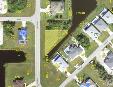 Great waterfront location in Rotonda Heights surrounded by newer on Rotonda Golf and Country Club The Palms Course in Florida - for sale on GolfHomes.com, golf home, golf lot