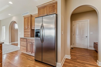 Situated on hole #4 at River Ridge Golf Course, this stunning on River Ridge Golf Club in Iowa - for sale on GolfHomes.com, golf home, golf lot
