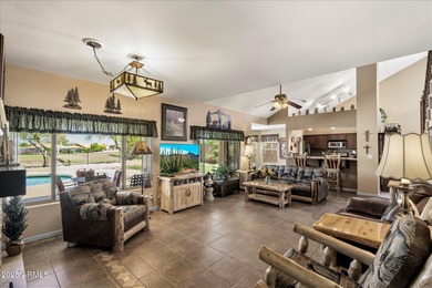 Experience resort-style living in the highly sought after Red on Red Mountain Ranch Country Club in Arizona - for sale on GolfHomes.com, golf home, golf lot