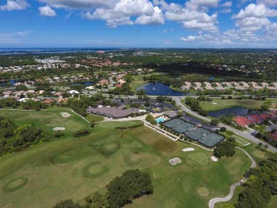 Bright and beautiful, PET friendly first floor end unit condo on Stoneybrook Golf and Country Club of Sarasota in Florida - for sale on GolfHomes.com, golf home, golf lot