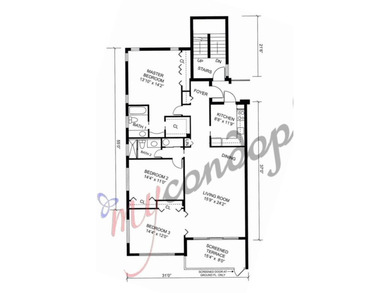 FULLY renovated second-floor 3-bedroom, 2-bath home combining on Palm-Aire Country Club and Resort - The Oaks in Florida - for sale on GolfHomes.com, golf home, golf lot