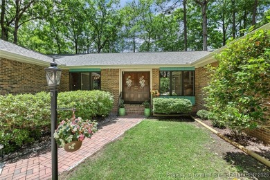 This stunning 4,000-square-foot brick ranch offers a rare blend on Carolina Trace Country Club in North Carolina - for sale on GolfHomes.com, golf home, golf lot
