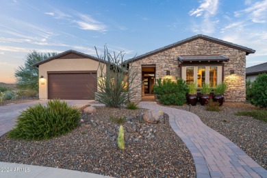 This exquisite Shea Latigo residence, located on the golf course on Wickenburg Ranch Golf Course in Arizona - for sale on GolfHomes.com, golf home, golf lot