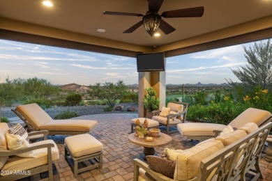 This exquisite Shea Latigo residence, located on the golf course on Wickenburg Ranch Golf Course in Arizona - for sale on GolfHomes.com, golf home, golf lot