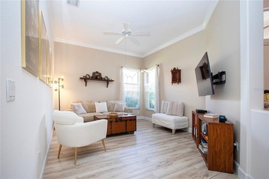 POOL HOME on the 5th Hole! Featuring a screened-in panoramic on Stoneybrook Golf and Country Club of Sarasota in Florida - for sale on GolfHomes.com, golf home, golf lot