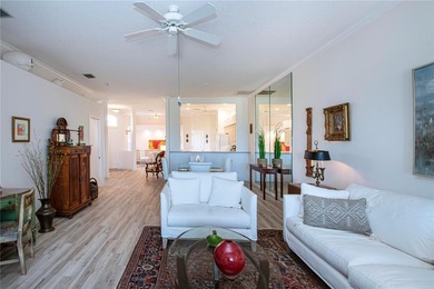 POOL HOME on the 5th Hole! Featuring a screened-in panoramic on Stoneybrook Golf and Country Club of Sarasota in Florida - for sale on GolfHomes.com, golf home, golf lot