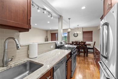 Bright and open 1,200 square foot corner apartment with golf on Scarsdale Golf Club in New York - for sale on GolfHomes.com, golf home, golf lot