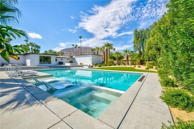 Step into this historic, single-level home in Rancho Mirage on Rancho Las Palmas Country Club in California - for sale on GolfHomes.com, golf home, golf lot