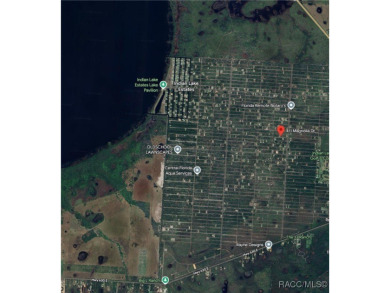 Half-Acre Lot with Water Access in Indian Lake Estates - Build on Indian Lake Estates Golf and Country Club in Florida - for sale on GolfHomes.com, golf home, golf lot