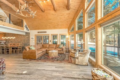 Incredibly beautiful custom home located on the highly manicured on Angel Fire Resort Country Club in New Mexico - for sale on GolfHomes.com, golf home, golf lot