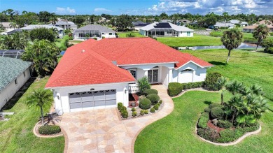 Explore this EXPANSIVE residence featuring a SPLIT BEDROOM on Pinemoor West Golf Club in Florida - for sale on GolfHomes.com, golf home, golf lot