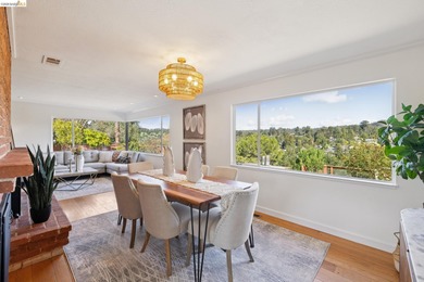 This one checks all of the boxes & more; sunny, expansive views on Lake Chabot Golf Course in California - for sale on GolfHomes.com, golf home, golf lot