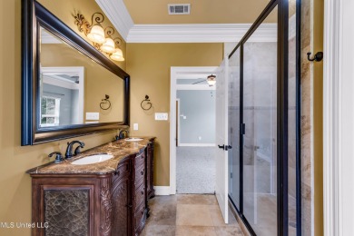 Stunning Home in Gated Shell Landing Golf Course Community on Shell Landing Golf Club in Mississippi - for sale on GolfHomes.com, golf home, golf lot