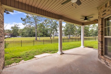 Stunning Home in Gated Shell Landing Golf Course Community on Shell Landing Golf Club in Mississippi - for sale on GolfHomes.com, golf home, golf lot
