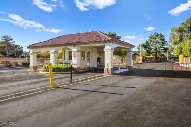 Charming one-story home located within an exclusive guard-gated on Los Prados Golf Course in Nevada - for sale on GolfHomes.com, golf home, golf lot