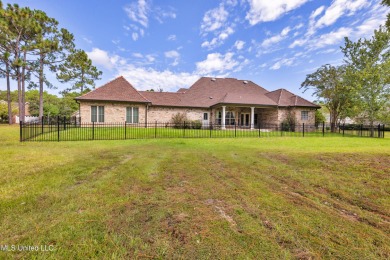 Stunning Home in Gated Shell Landing Golf Course Community on Shell Landing Golf Club in Mississippi - for sale on GolfHomes.com, golf home, golf lot