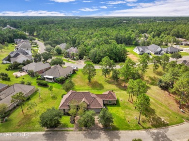 Stunning Home in Gated Shell Landing Golf Course Community on Shell Landing Golf Club in Mississippi - for sale on GolfHomes.com, golf home, golf lot