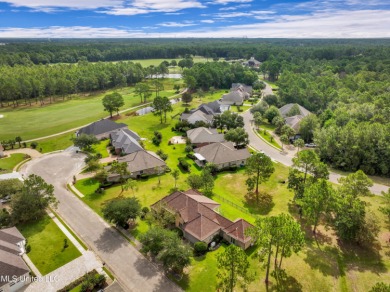 Stunning Home in Gated Shell Landing Golf Course Community on Shell Landing Golf Club in Mississippi - for sale on GolfHomes.com, golf home, golf lot