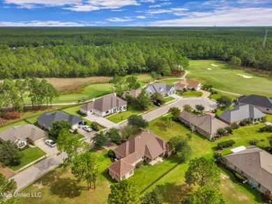 Stunning Home in Gated Shell Landing Golf Course Community on Shell Landing Golf Club in Mississippi - for sale on GolfHomes.com, golf home, golf lot