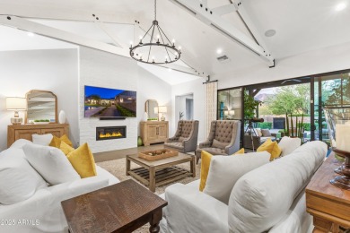 Modern farmhouse charm meets functional luxury in this on Sanctuary Golf Course At WestWorld in Arizona - for sale on GolfHomes.com, golf home, golf lot