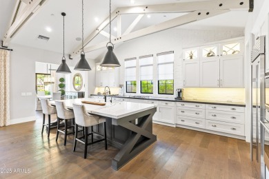 Modern farmhouse charm meets functional luxury in this on Sanctuary Golf Course At WestWorld in Arizona - for sale on GolfHomes.com, golf home, golf lot