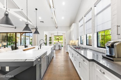 Modern farmhouse charm meets functional luxury in this on Sanctuary Golf Course At WestWorld in Arizona - for sale on GolfHomes.com, golf home, golf lot